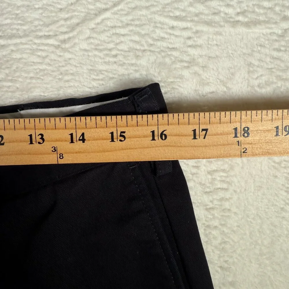 LANDS END Black Traditional‎ Fit Dress Pants Size 32